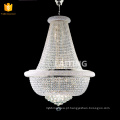 Zhongshan iluminação fornecedor médio tamanho cristal pendurado lustre para sala de jantar / banquete salão 71159